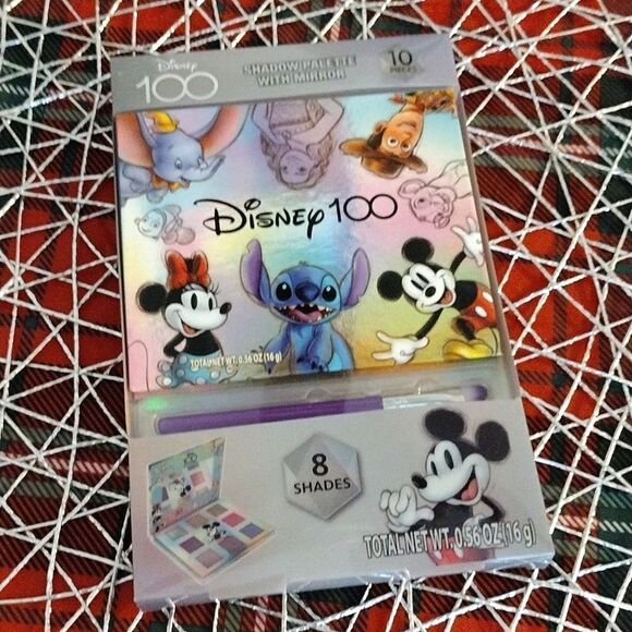 Disney 100 Eye Shadow Palette with Mirror and Brush NWT - Picture 8 of 12